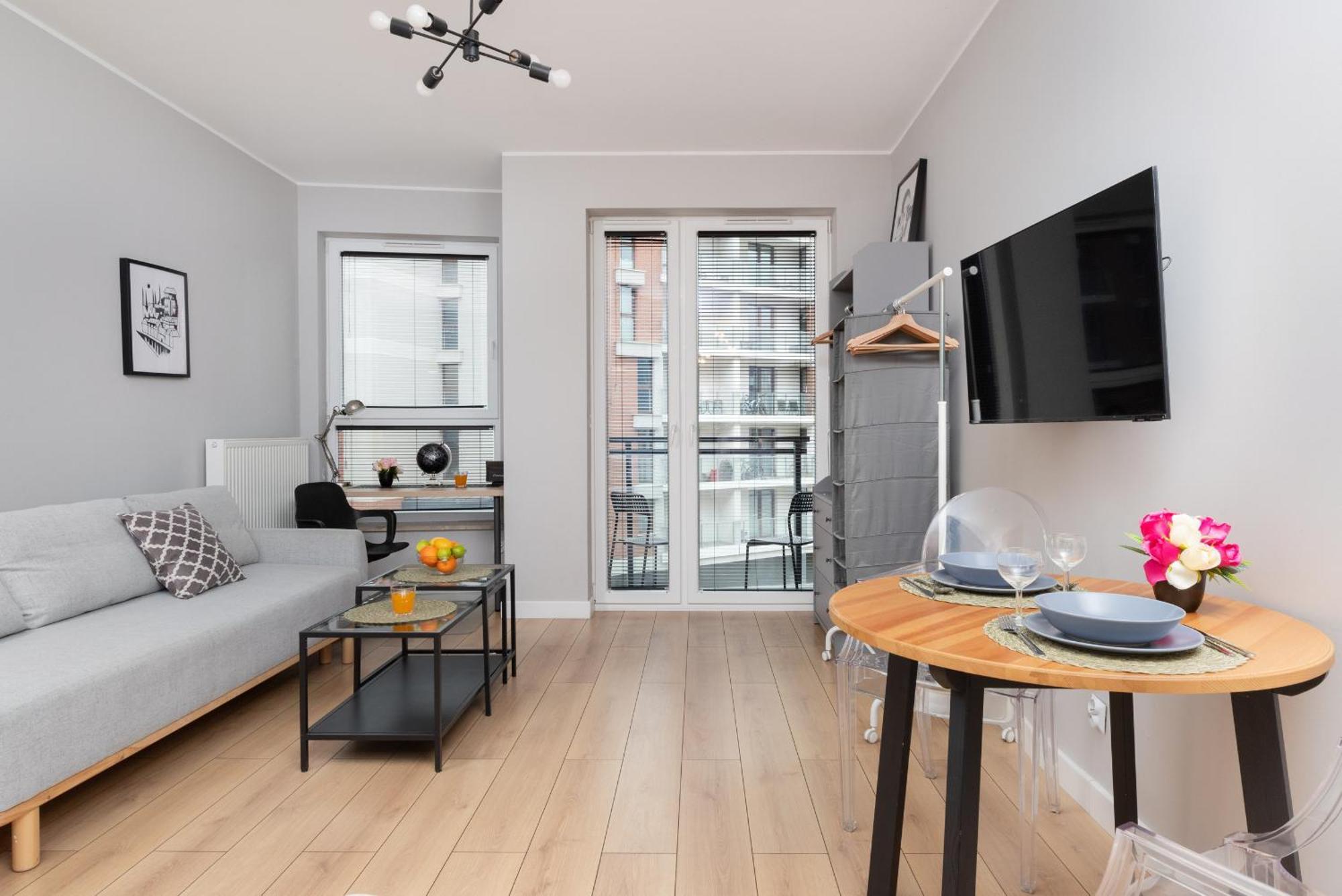 Studio Fahrenheit In Central Gdansk By Noclegi Renters المظهر الخارجي الصورة